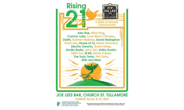 Line-Up Announced for Rising '21 at Joe Lee's