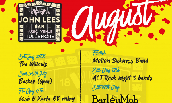 Awesome August Line Ups!